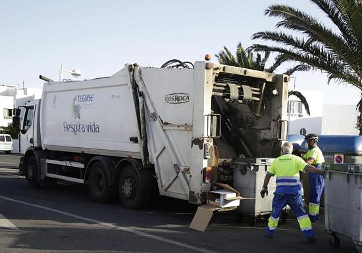 Recogida en Costa Teguise.