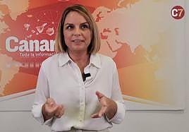 La candidata a la Presidencia del Gobierno de Canarias, Noemí Santana