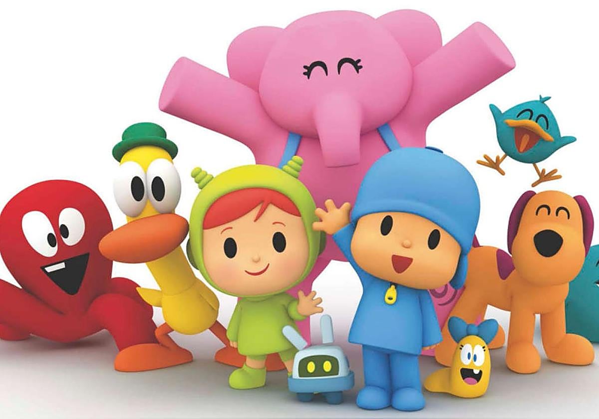 Los personajes de la popular producción infantil 'Pocoyó'.