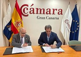 La Cámara firma un convenio de colaboración con el Colegio de Graduados e Ingenieros Técnicos Industriales de Las Palmas