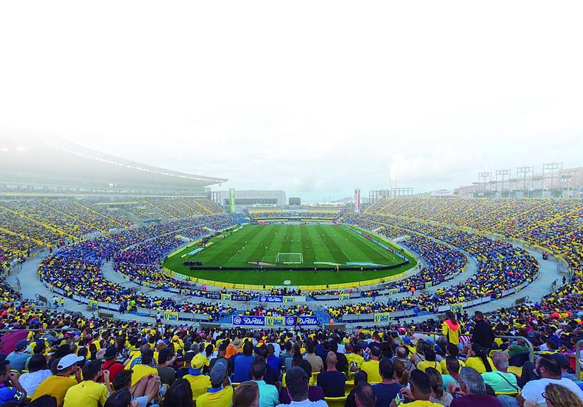 Una afición de Primera División