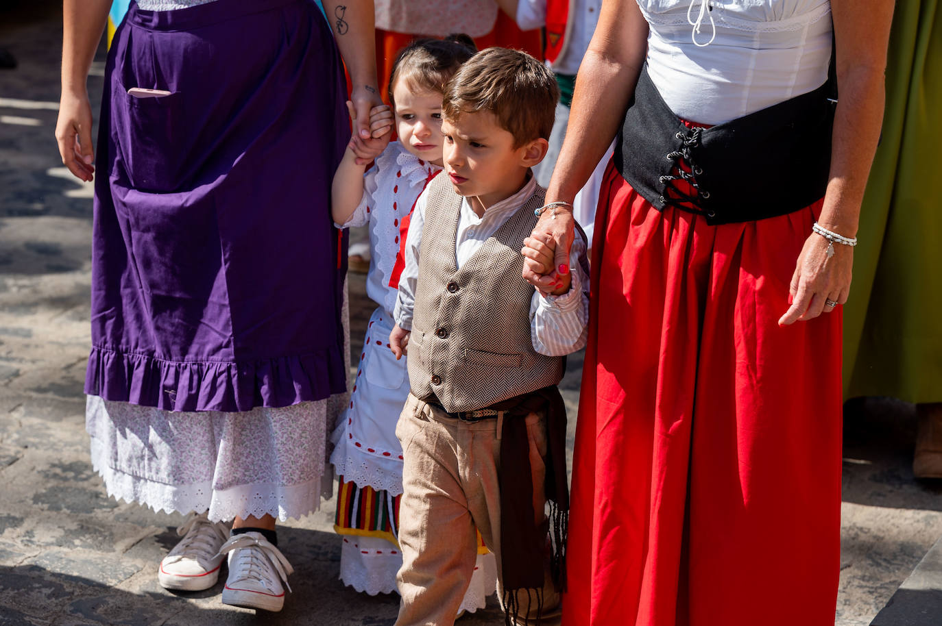 Romería infantil en Gáldar
