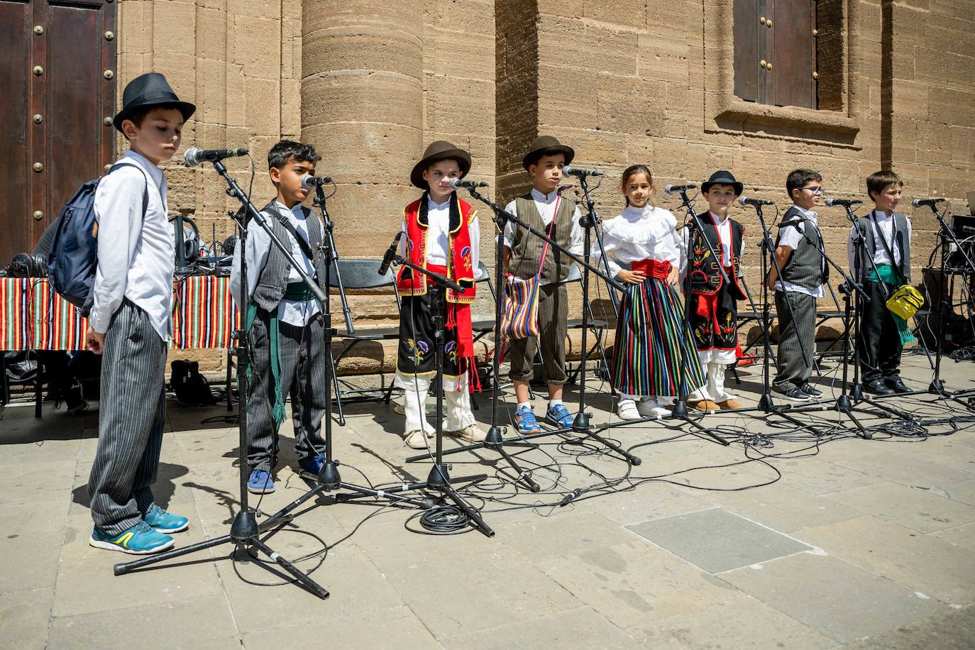 Romería infantil en Gáldar
