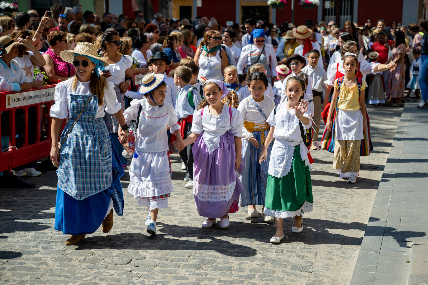 Romería infantil en Gáldar