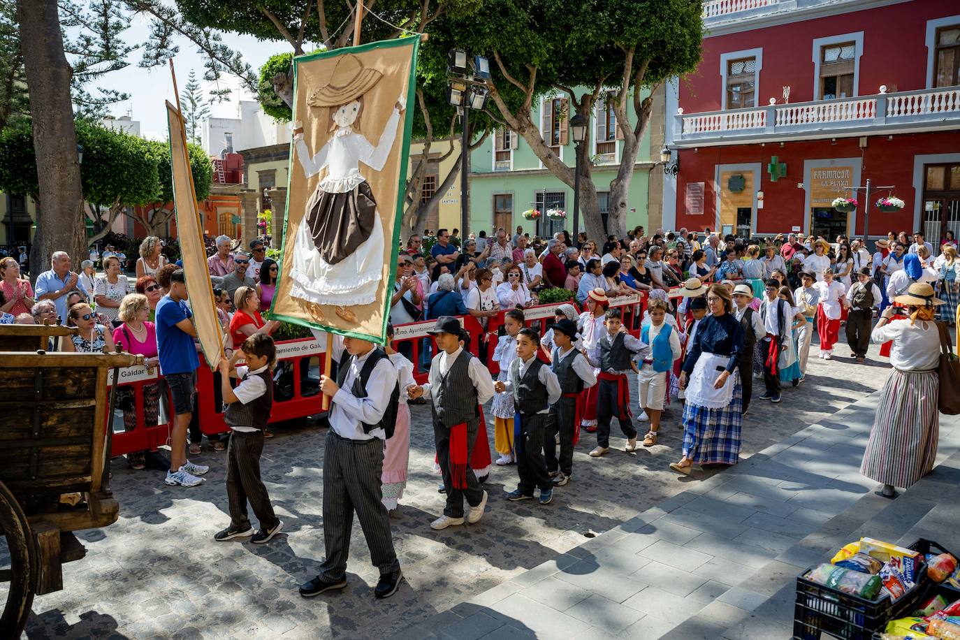 Romería infantil en Gáldar