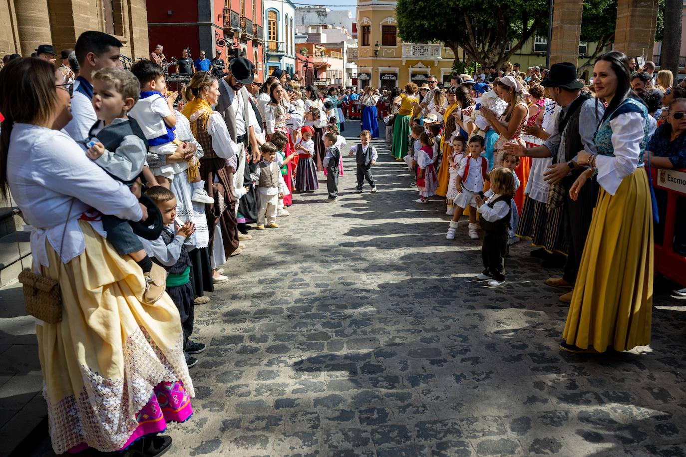 Romería infantil en Gáldar
