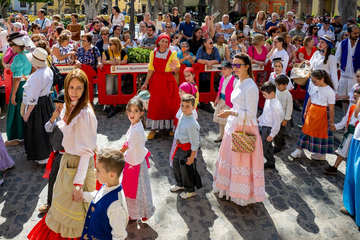 Romería infantil en Gáldar