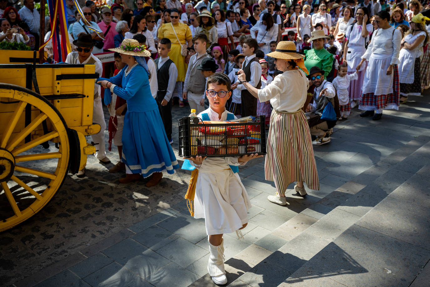 Romería infantil en Gáldar