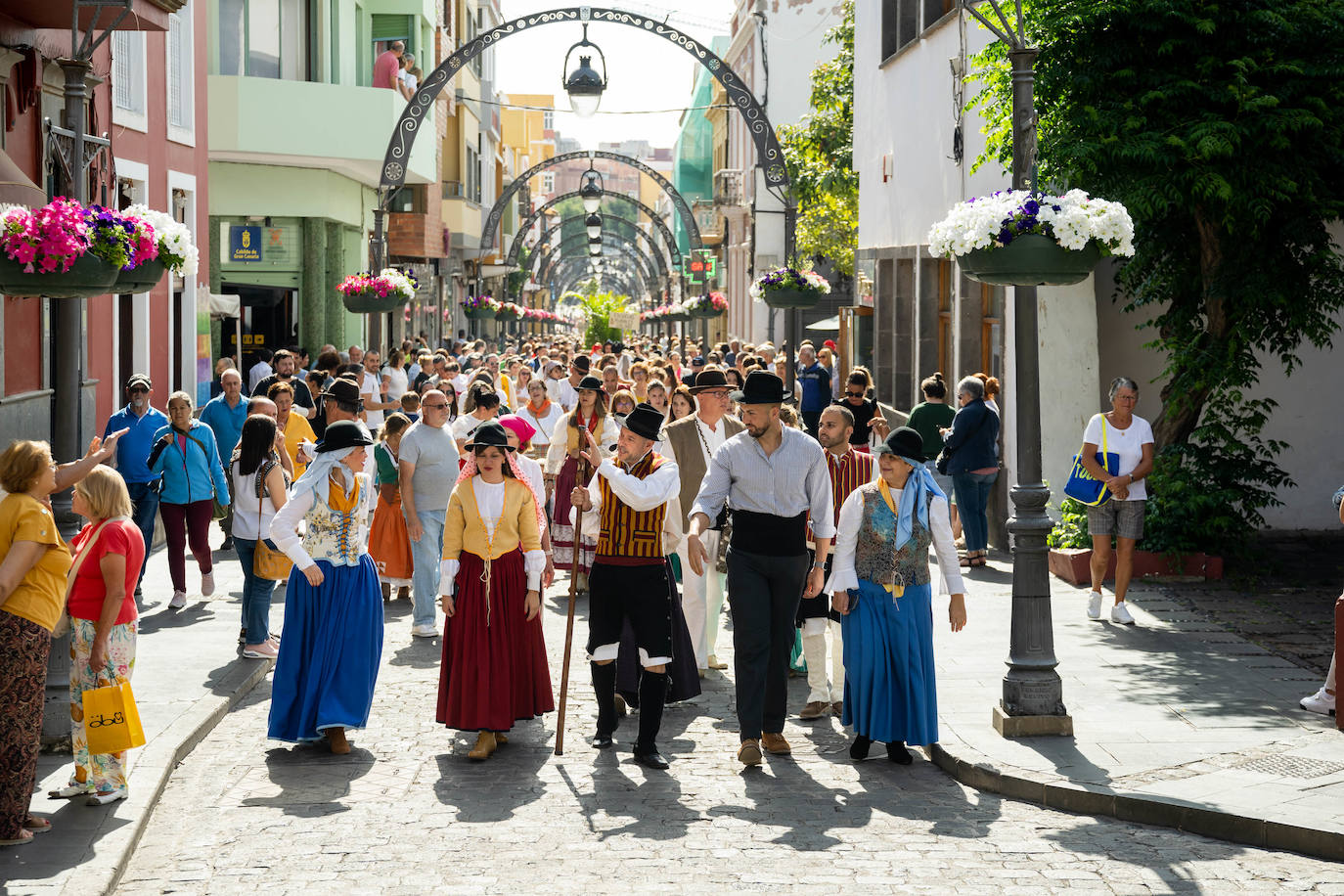 Romería infantil en Gáldar