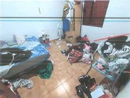 Esta la casa donde murió María Eleyda, en concreto, la habitación donde dormía con sus padres.