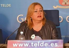 Foto de archivo de Mari Carmen Castellano, de cuando era alcaldesa de la ciudad.