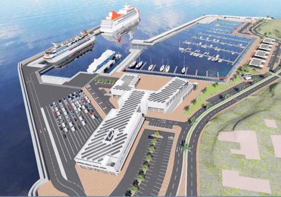 A información pública la ampliación del puerto de Gran Tarajal