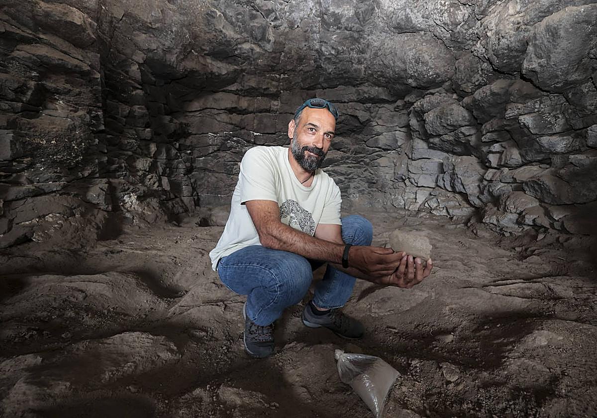 Bentejuí Matos es el vecino que impulsa el proyecto arqueológico.