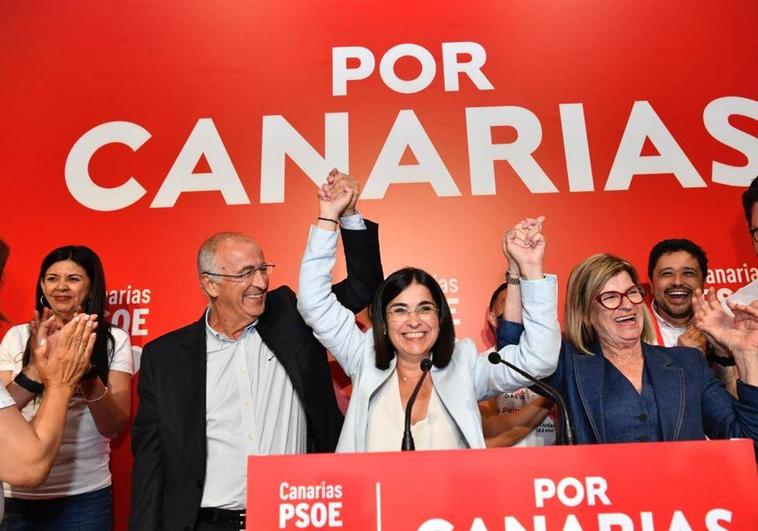 Carolina Darias salva al tripartito y garantiza otro pacto progresista ante el auge de Vox