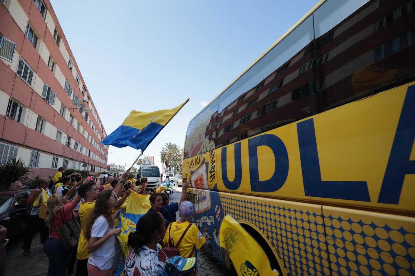 La UD Las Palmas visita la Presidencia del Gobierno