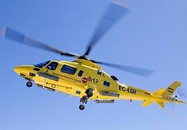 Imagen de archivo de un helicóptero del SUC.