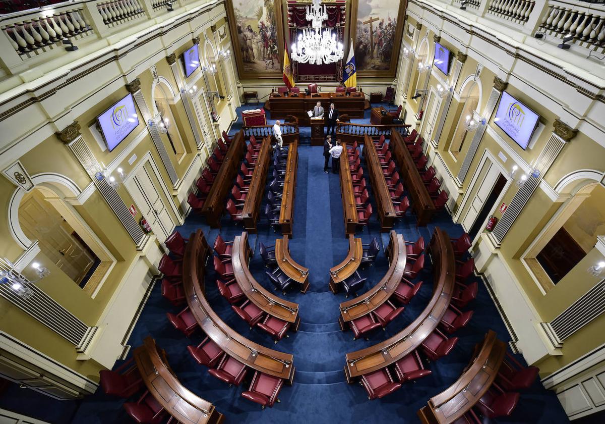 Foto de archivo del Parlamento de Canarias, la sede de la soberanía popular de los canarios.