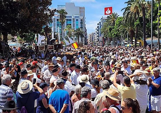 Imagen del Paseo Romero, en la capital grancanaria.