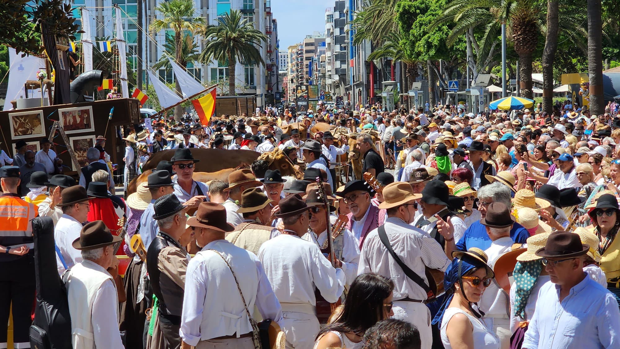 El Paseo Romero, en imágenes