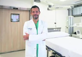 Dr. Miguel A. Barber. Jefe del servicio de obstetricia y ginecología.