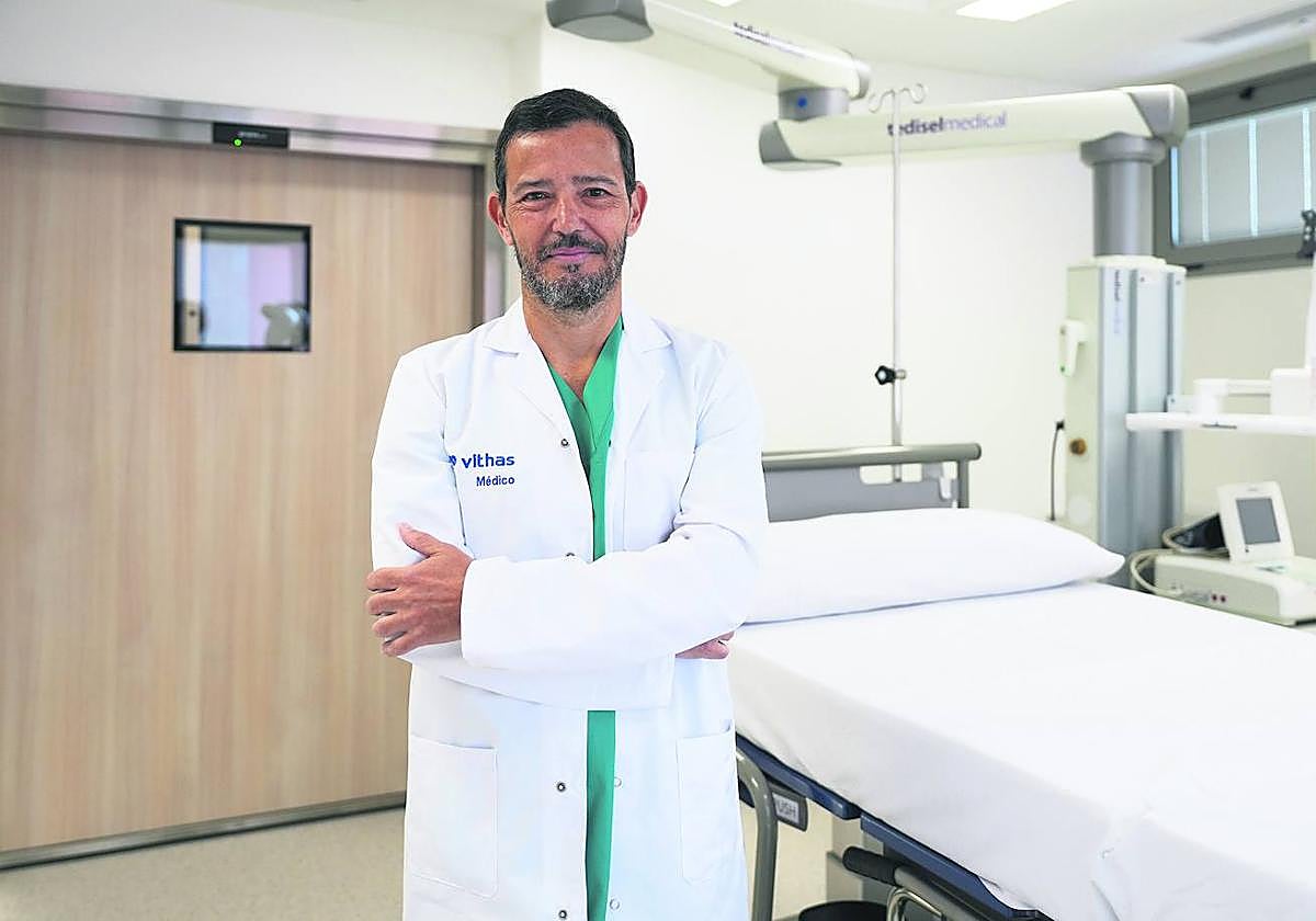 Dr. Miguel A. Barber. Jefe del servicio de obstetricia y ginecología.