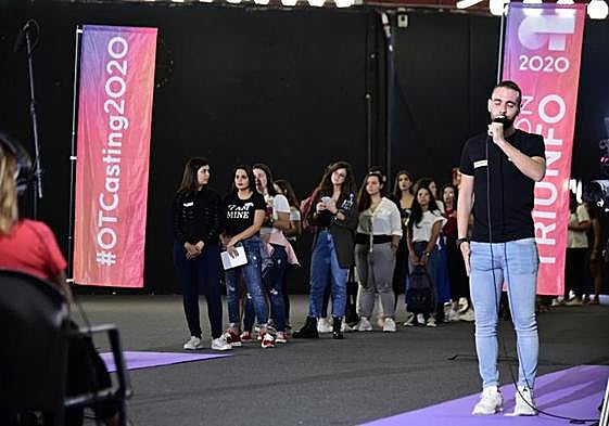 Imagen de los castings de la última edición de Operación Triunfo en Las Palmas de Gran Canaria.