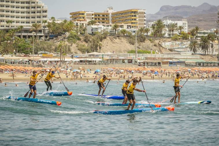 Más de 50 deportistas de 14 países se dan cita en la Gran Canaria PRO 2023