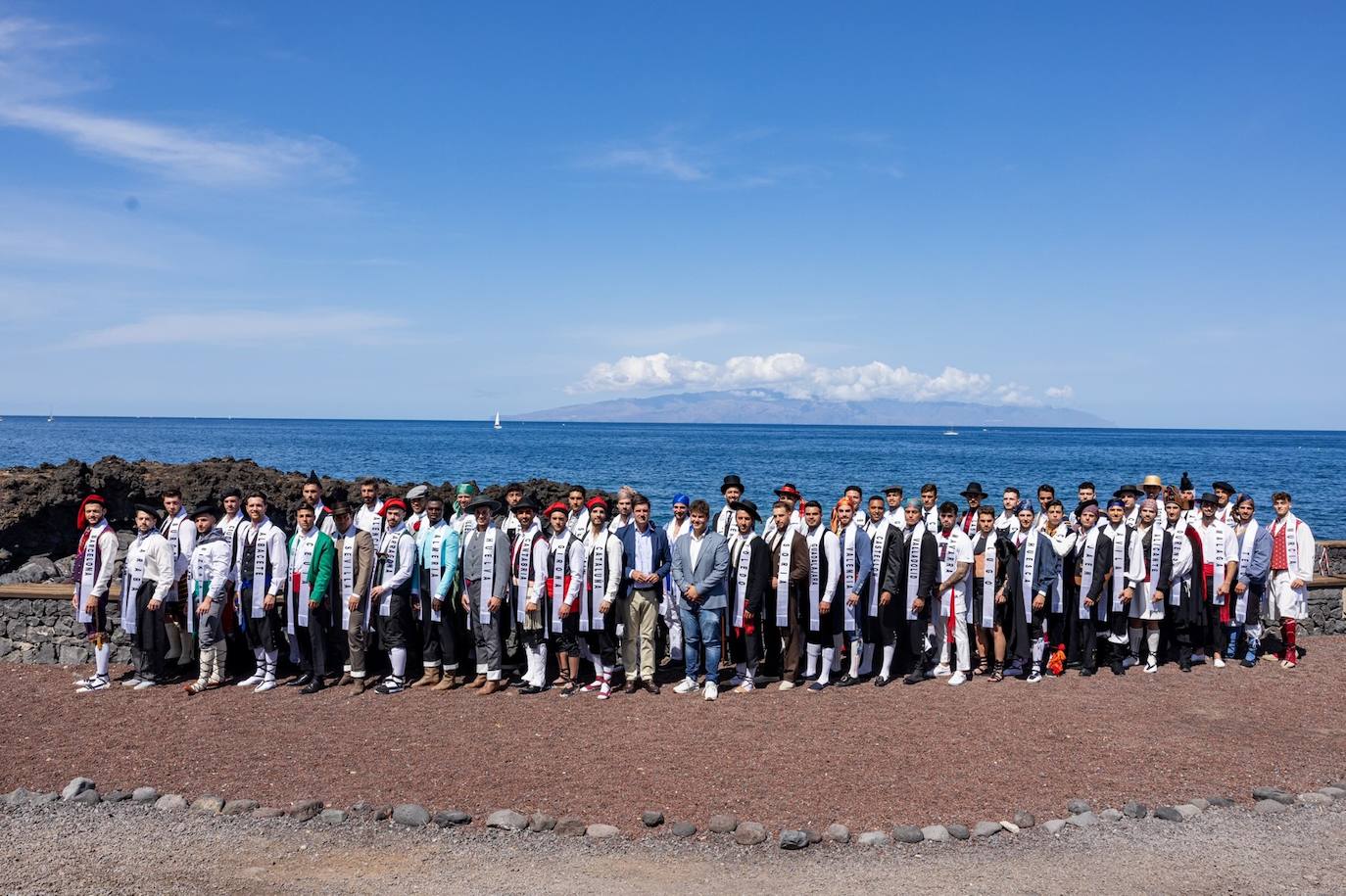 Posado oficial de los candidatos a Mister International Spain 2023