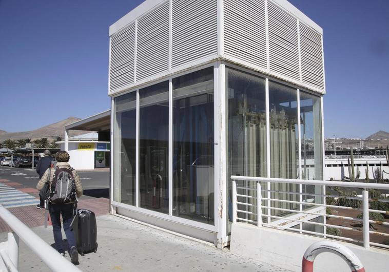 Ascensores mejorados en el aeropuerto Lanzarote César Manrique