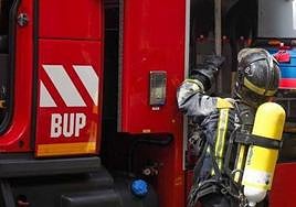 Imagen de archivo de bomberos.