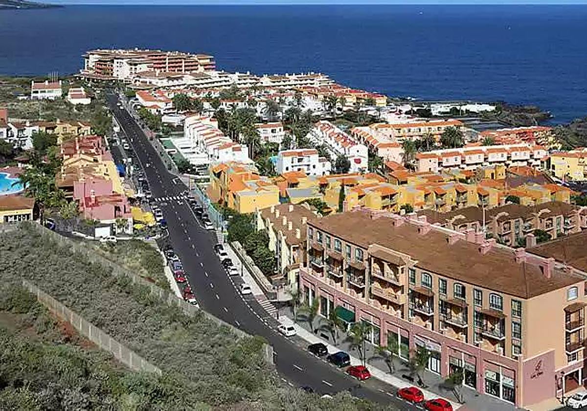 Imagen del municipio de Breña Baja en La Palma.