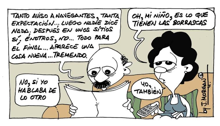El humor de Morgan de este viernes 9 de junio