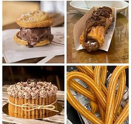 Algunas creaciones de Más que churros