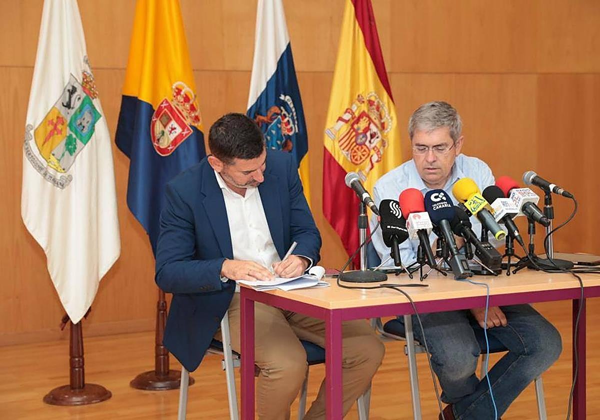 Así fue el acuerdo entre CC y PP en San Bartolomé de Tirajana
