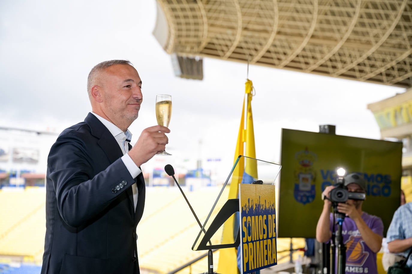 Cóctel de la UD Las Palmas para celebrar el ascenso