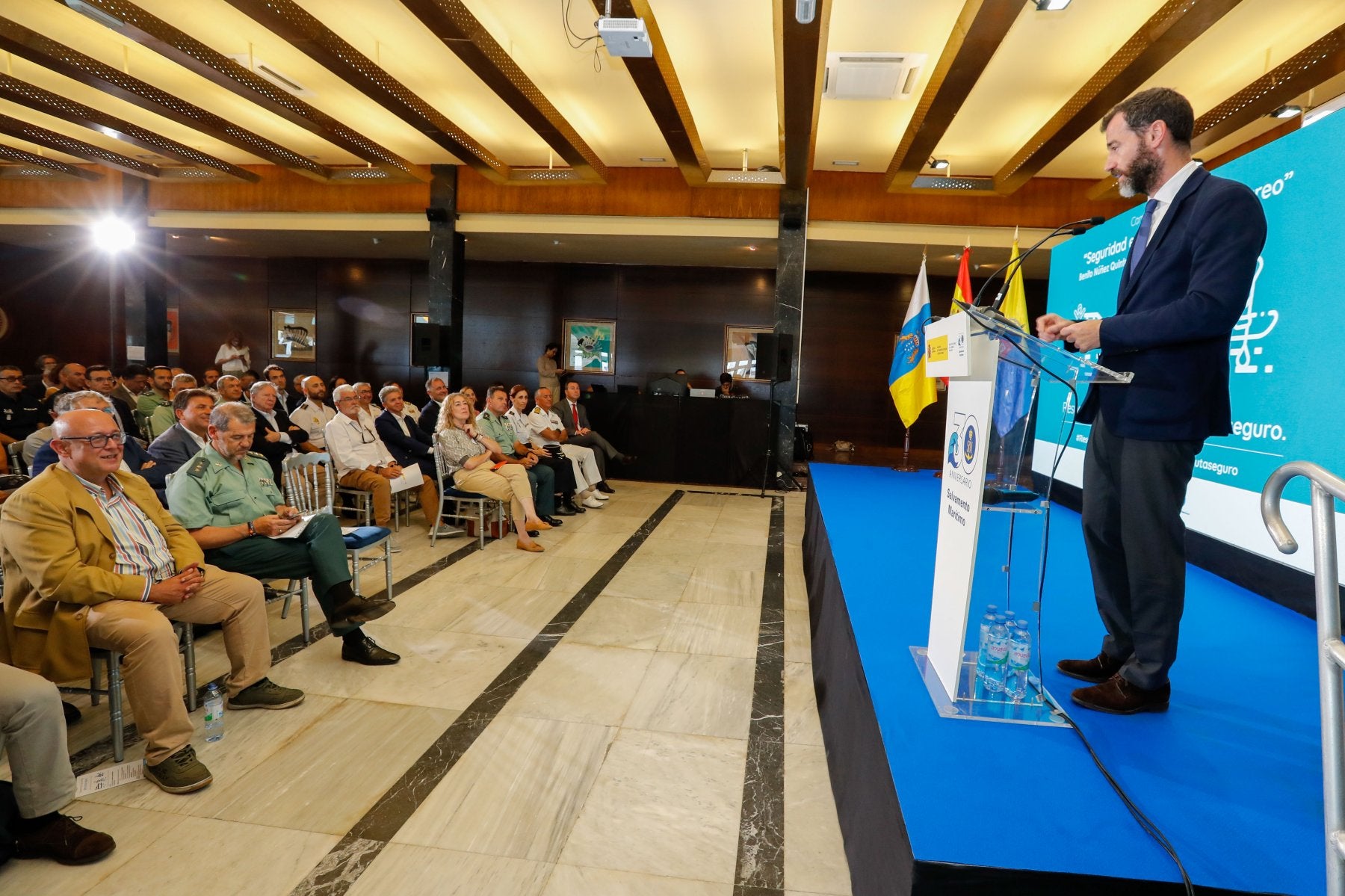 Un momento de la presentación de la campaña.