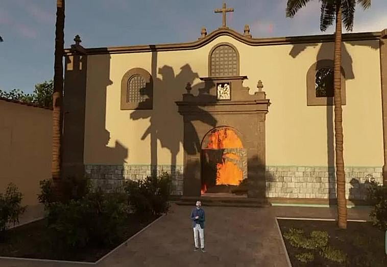 El incendio de San Agustín de La Laguna en realidad virtual
