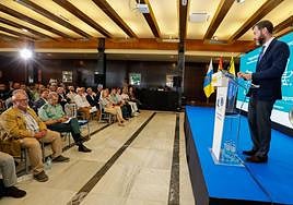 Un momento de la presentación de la campaña.