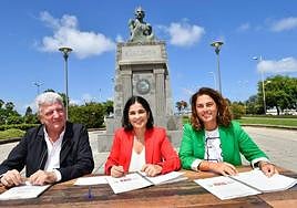 El tripartito de Las Palmas de Gran Canaria, en imágenes