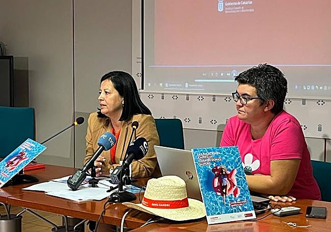 Rueda de prensa de la campaña de donación de sangre.