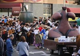 Imagen de archivo de la romería de la fiesta de San Juan.