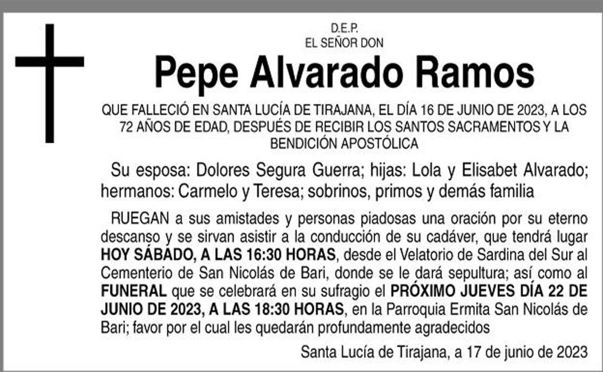 Pepe Alvarado Ramos