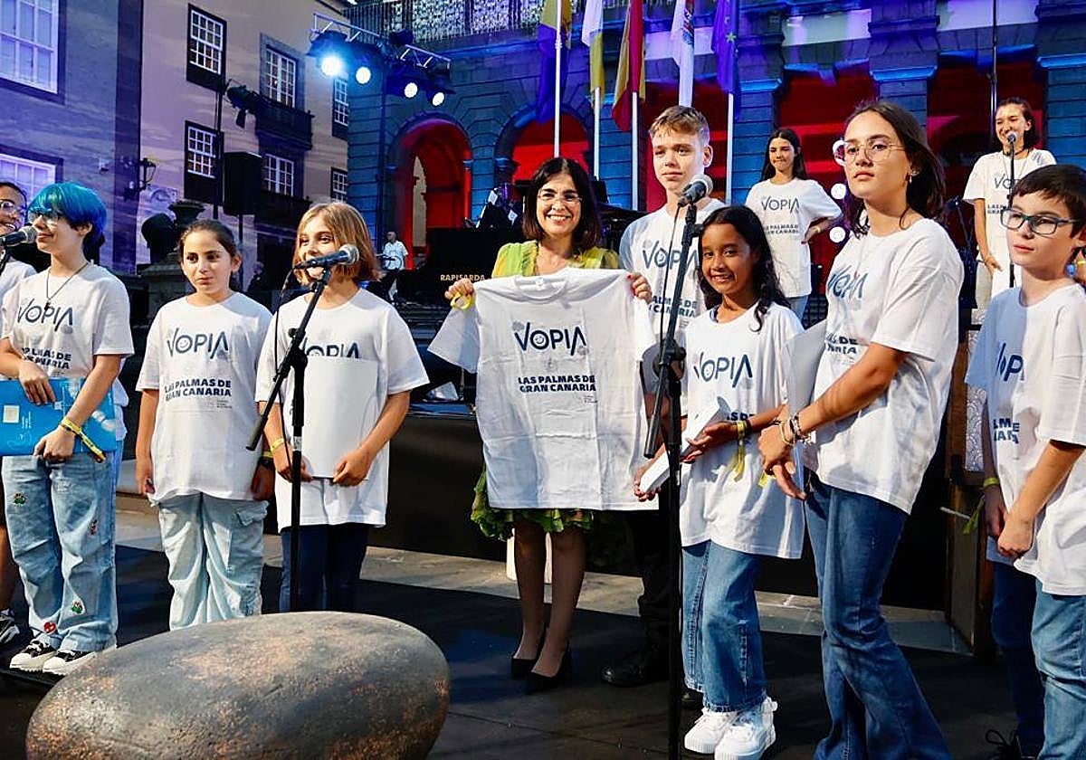 El pregón de la capital grancanaria, en imágenes