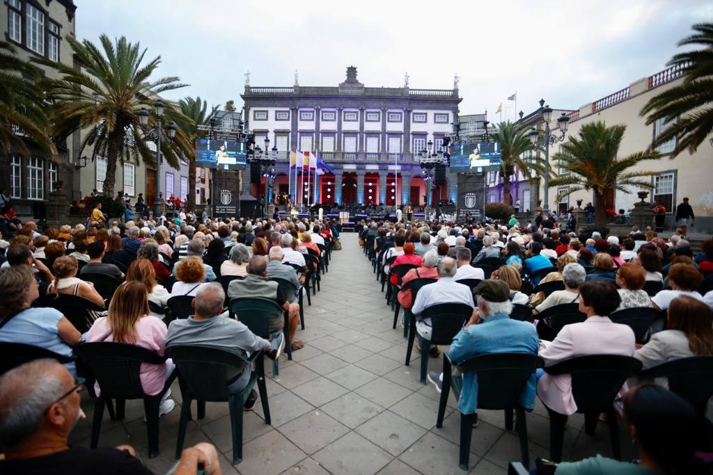 El pregón de la capital grancanaria, en imágenes