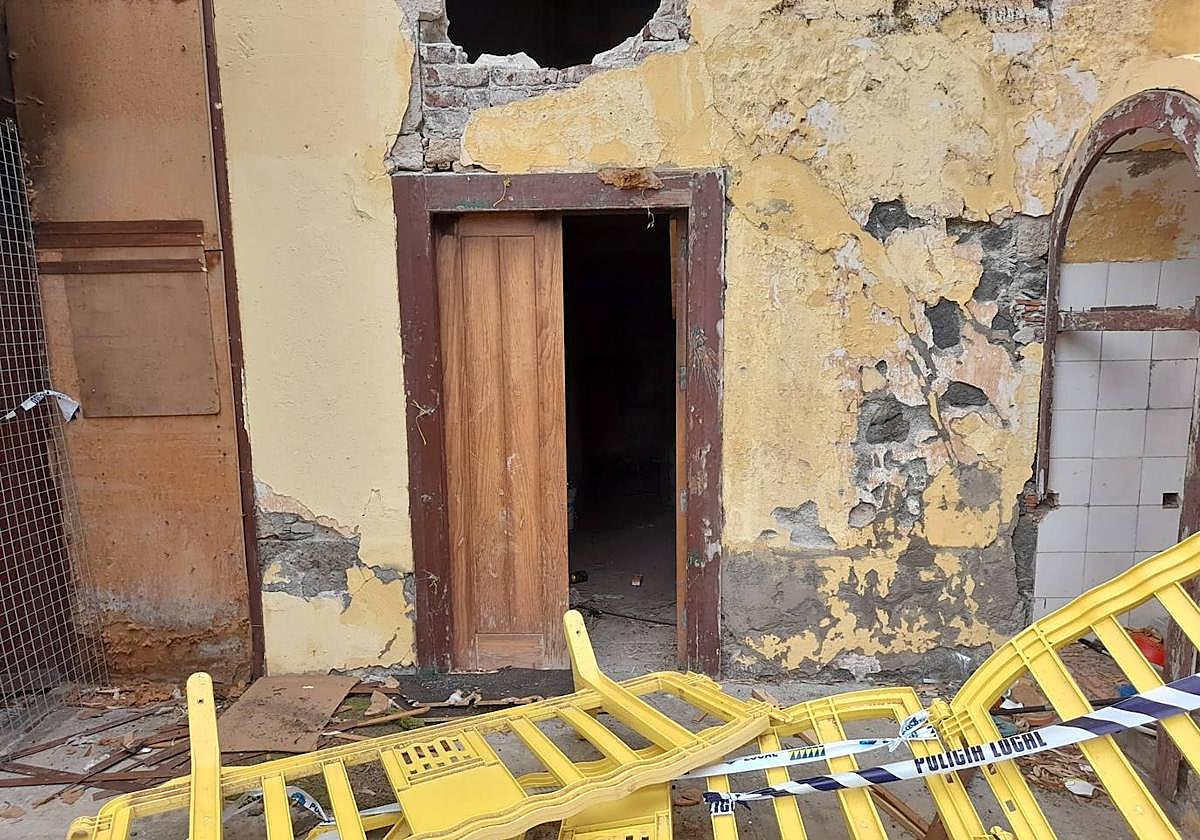 Imagen de archivo de la Casa de la Condesa, en Telde, frecuentada por okupas.