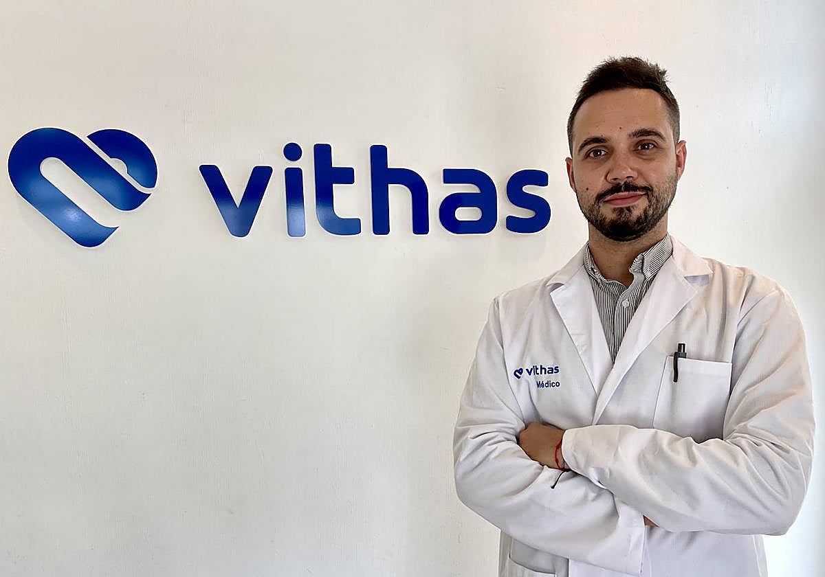 Dr. Daniel Peěrez, oncólogo del Hospital Vithas Las Palmas.