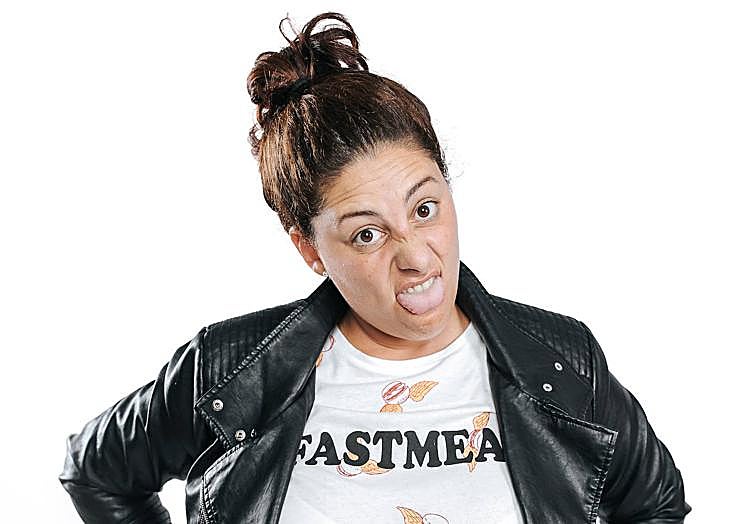 La humorista canaria Omayra Cazorla.