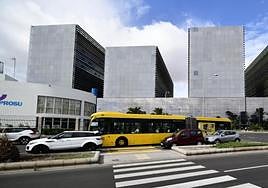 Foto de archivo de la Ciudad de la Justicia en la capital grancanaria.