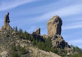 Imagen del Roque Nublo.