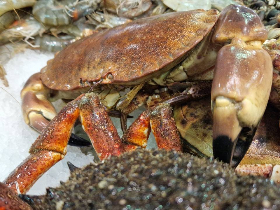 Imagen secundaria 1 - Mercado o Calvario y mariscos gallegos